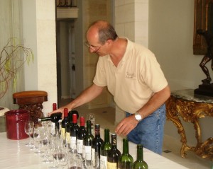 Leoville wine tasting 300x239 Chateau Leoville Las Cases St Julien Classic Bordeaux Wine