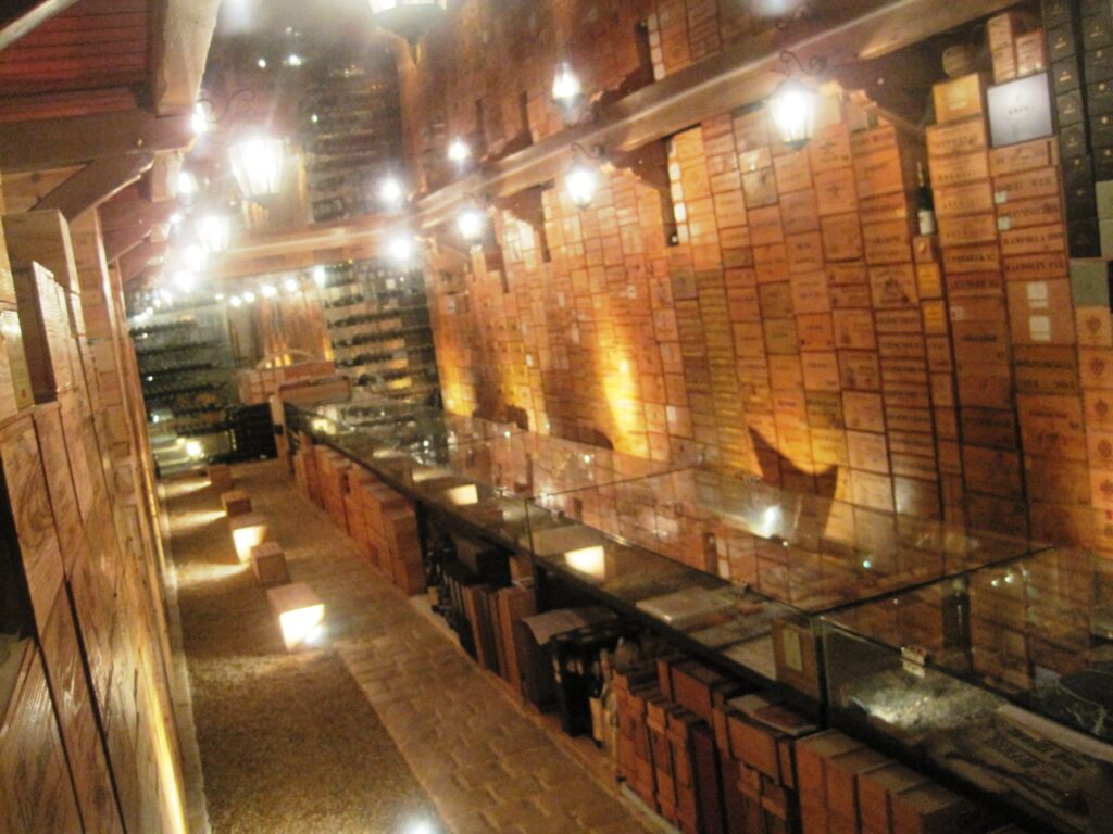 cellar 41 1024x768 Napoleons Missing Lafite Rothschild Bordeaux Found in Wine Cellar