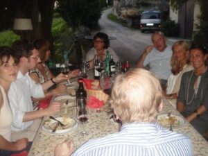 Chateau la clotte dinner la clotte dinner 300x225 Chateau La Clotte St. Emilion Bordeaux Wine