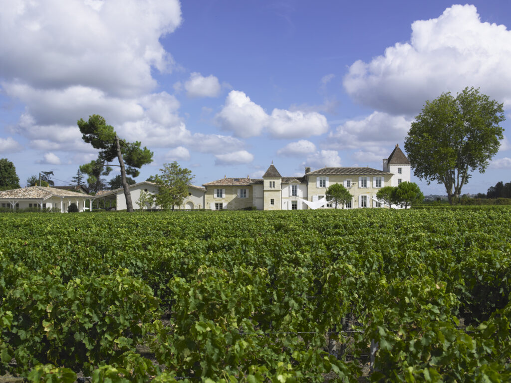 Clos des Jacobins Chateau with clouds Copy 1024x768 2010 Clos des Jacobins Harvest Interview with Thibaut Decoster