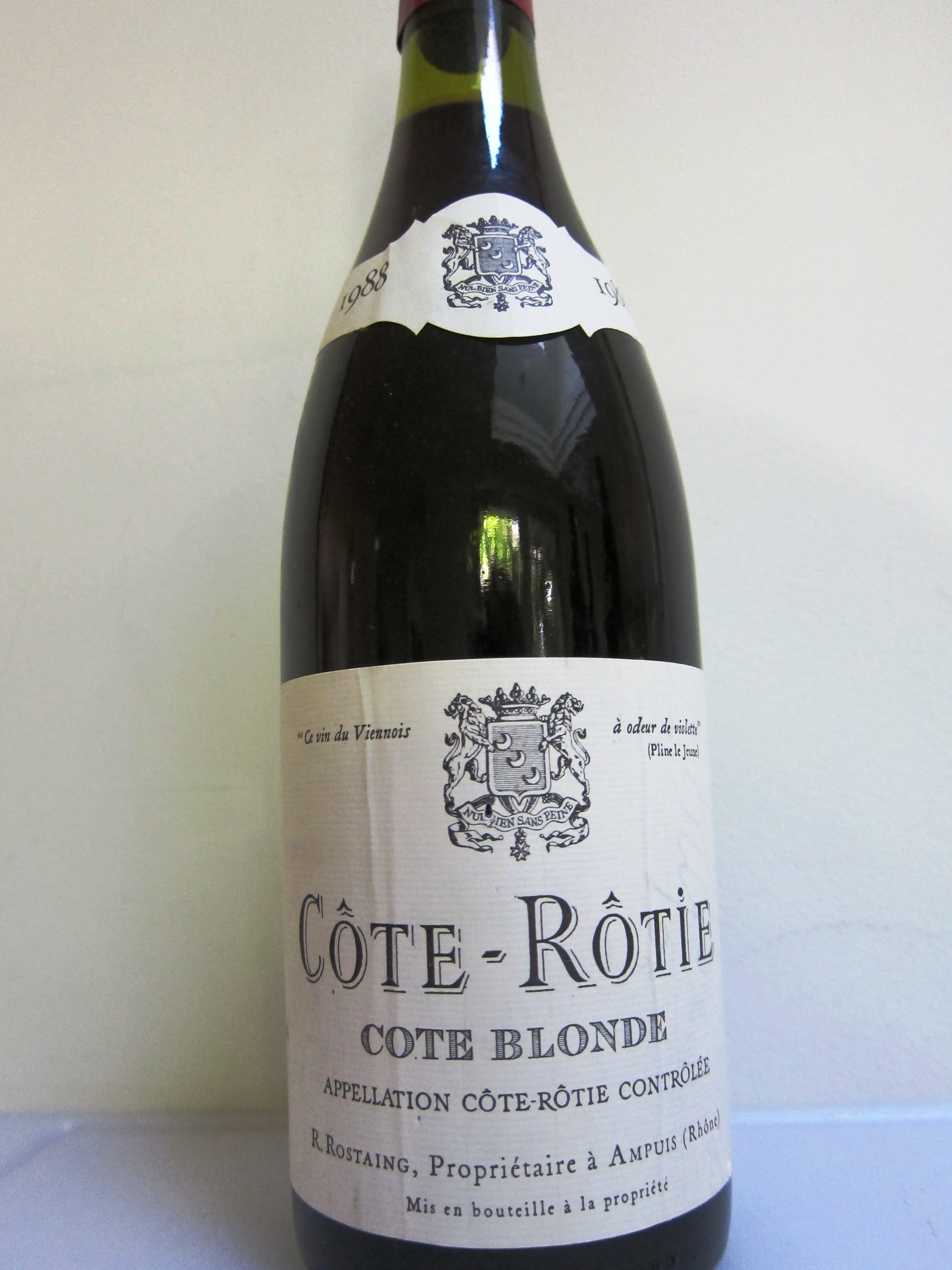 Rene Rostaing Cote Rotie Rhone Wine