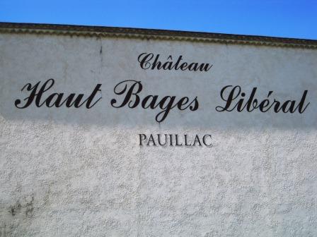 Haut Bages LIberal