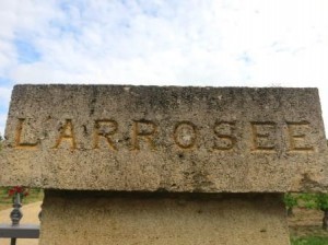 L'Arrosee sign