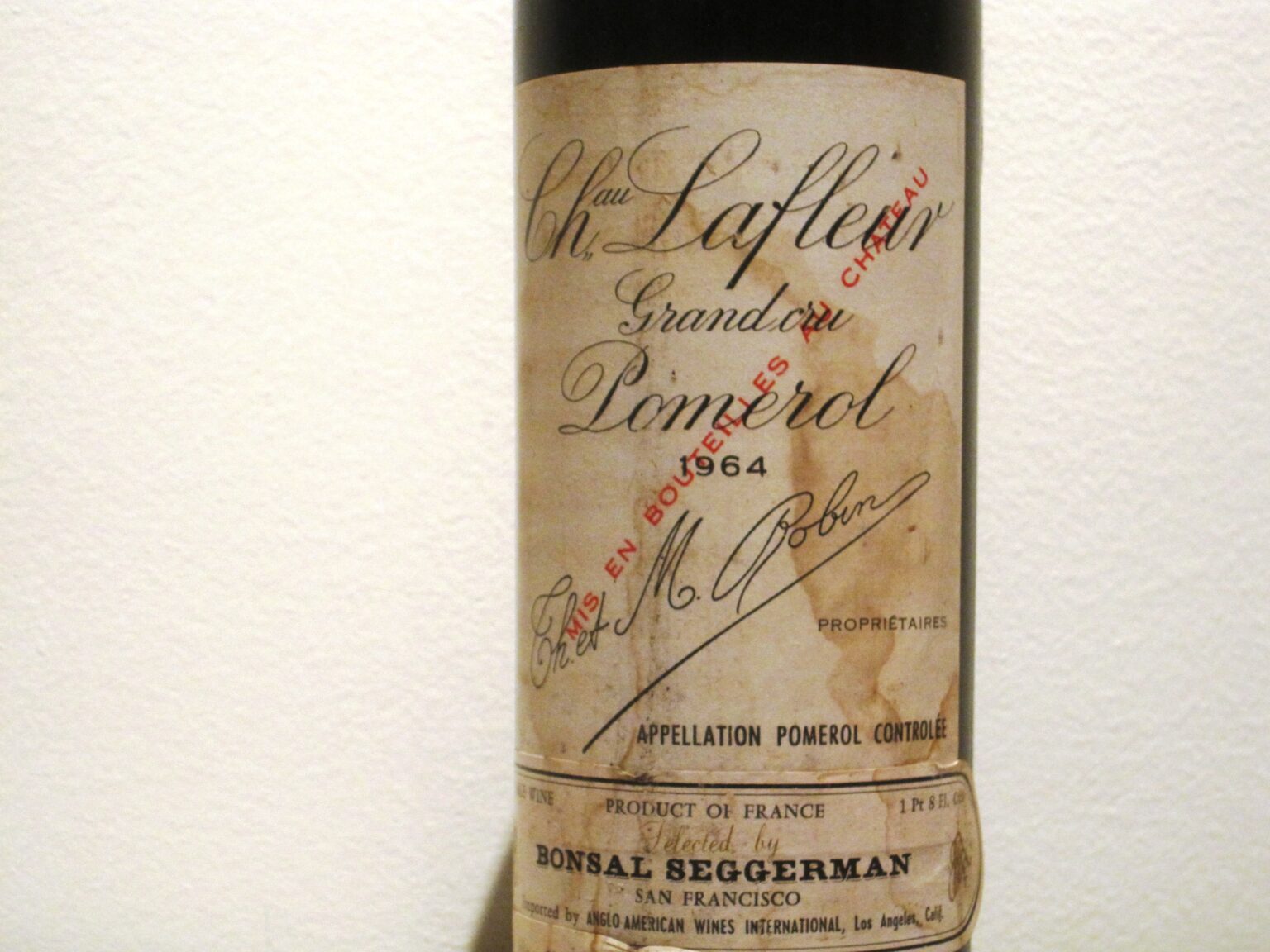 1964 Bordeaux Wine Vintage Report and Buying Guide
