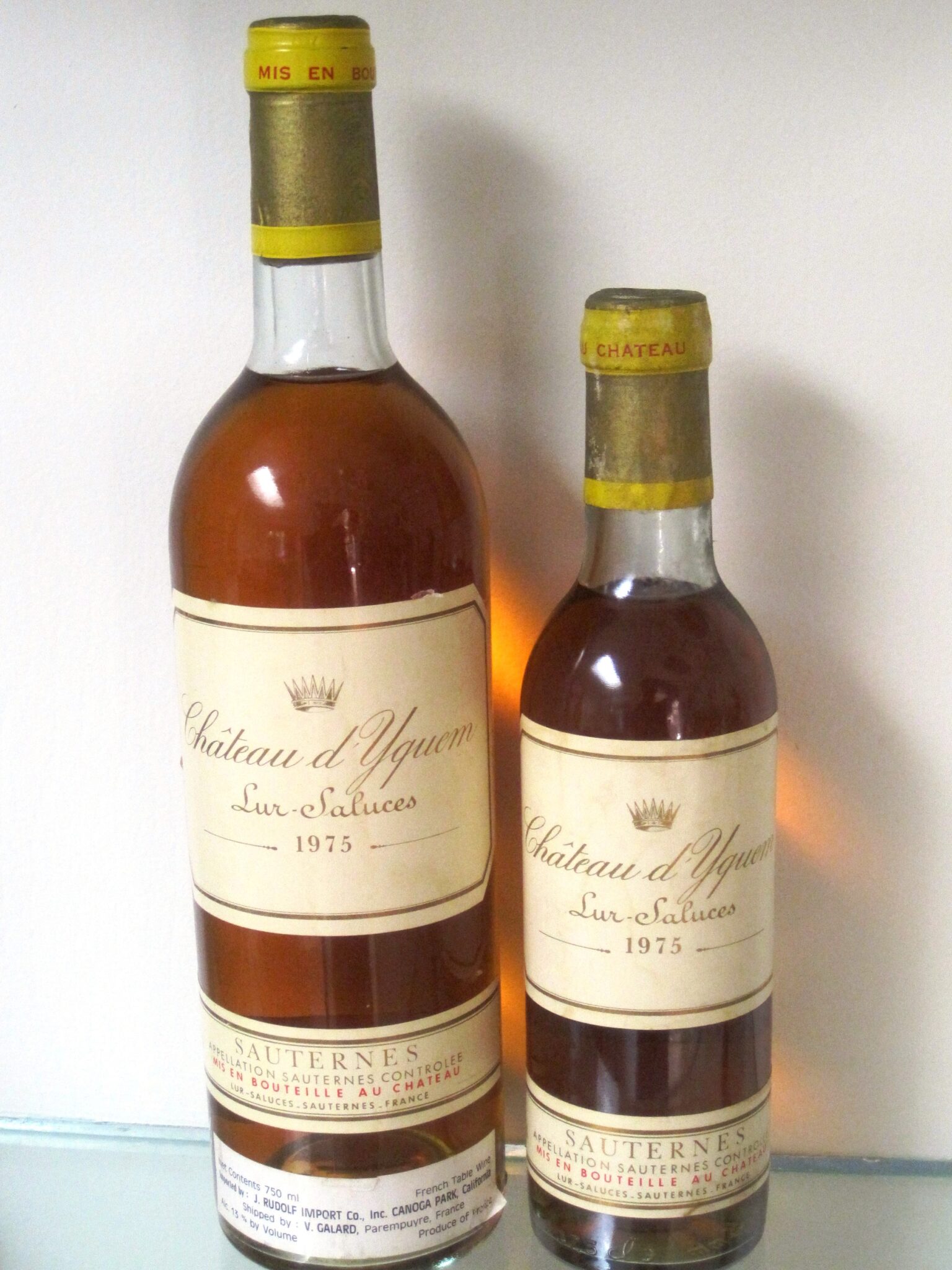 1975 Chateau d'Yquem Bordeaux wine, is heaven in a glass