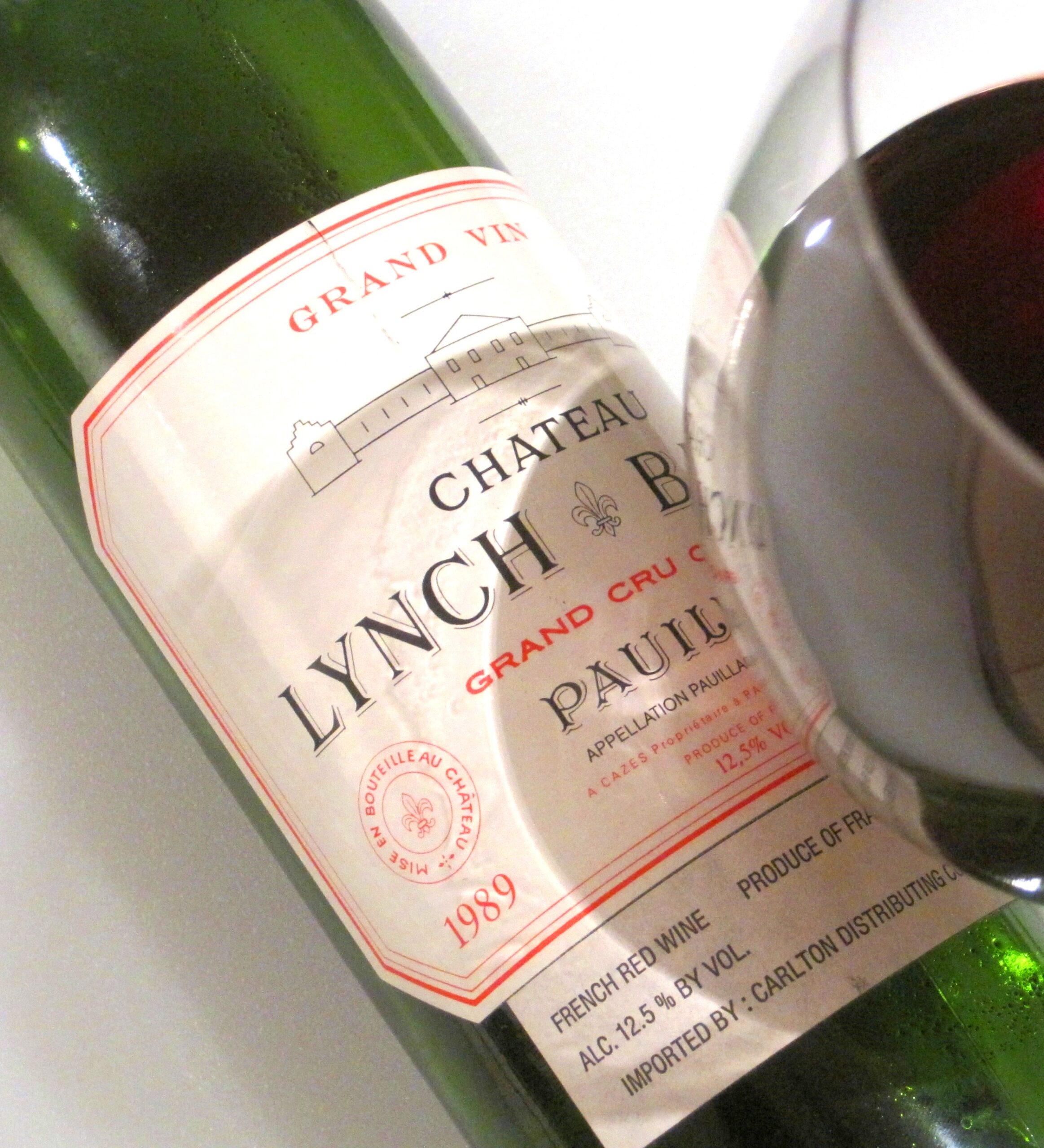1989 Lynch Bages coats your mouth with chocolate covered cassis