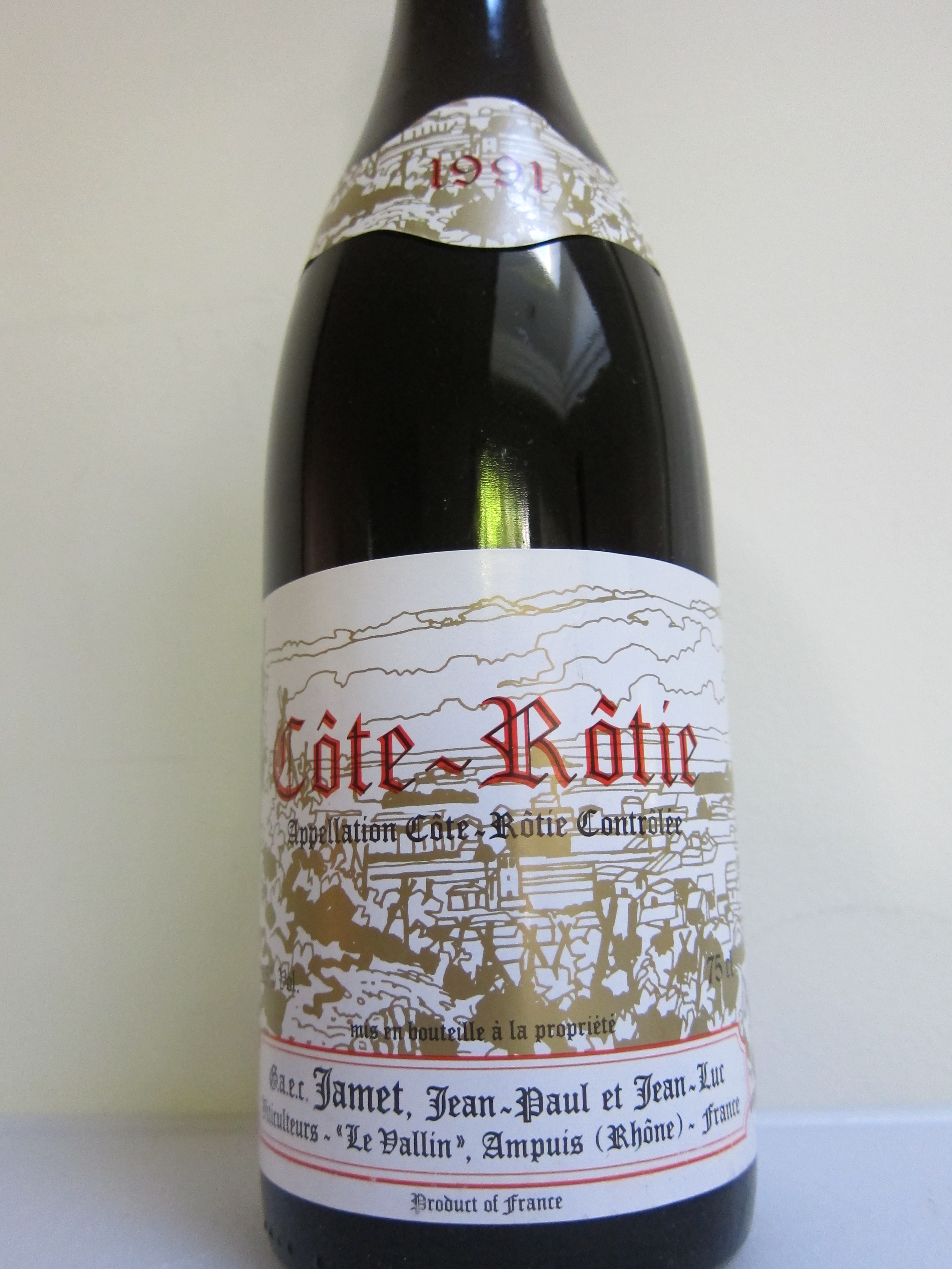 Jamet Cote Rotie Rhone valley wine The Wine Cellar Insider
