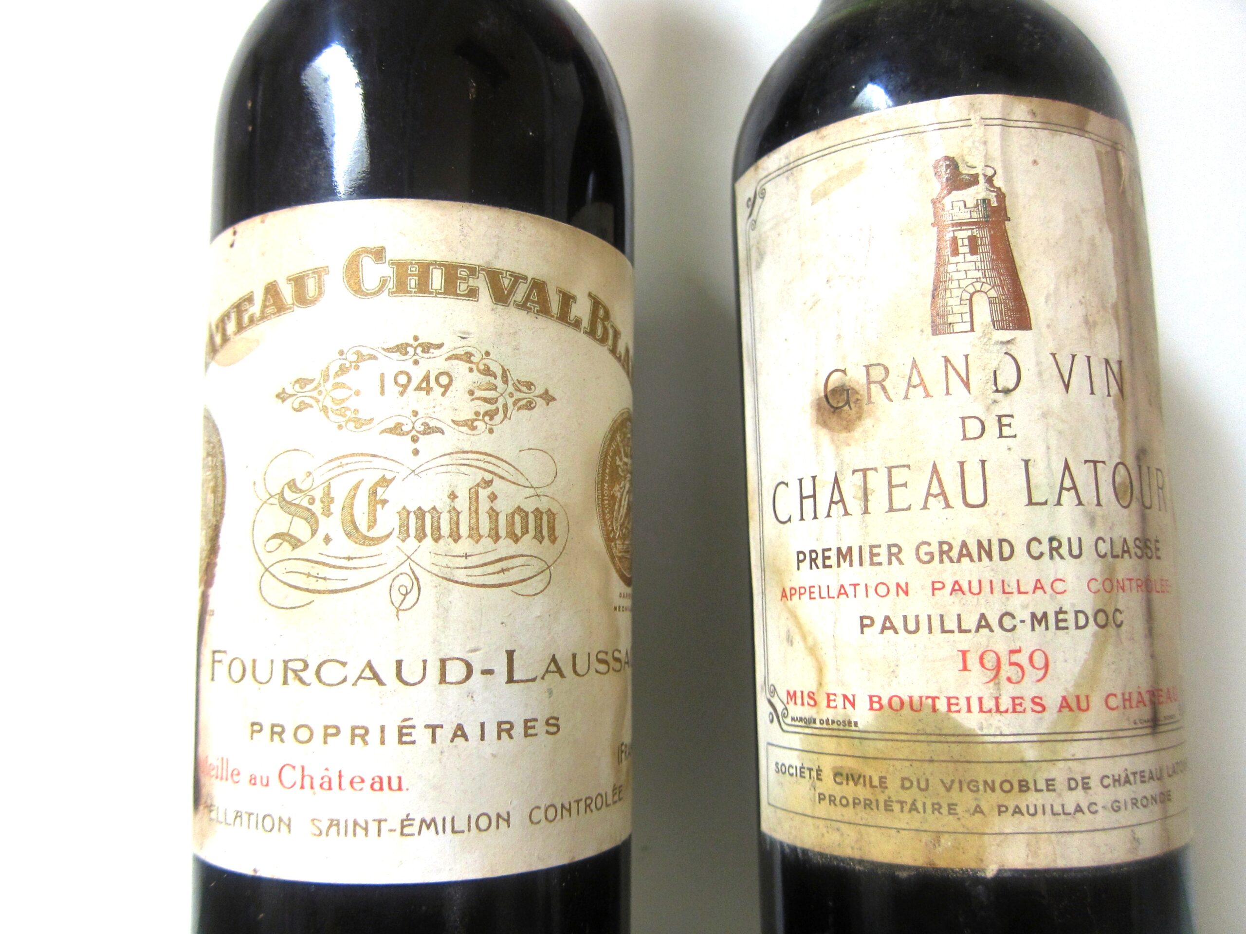 1959 Latour, 1949 Cheval Blanc, Bordeaux History Tasted