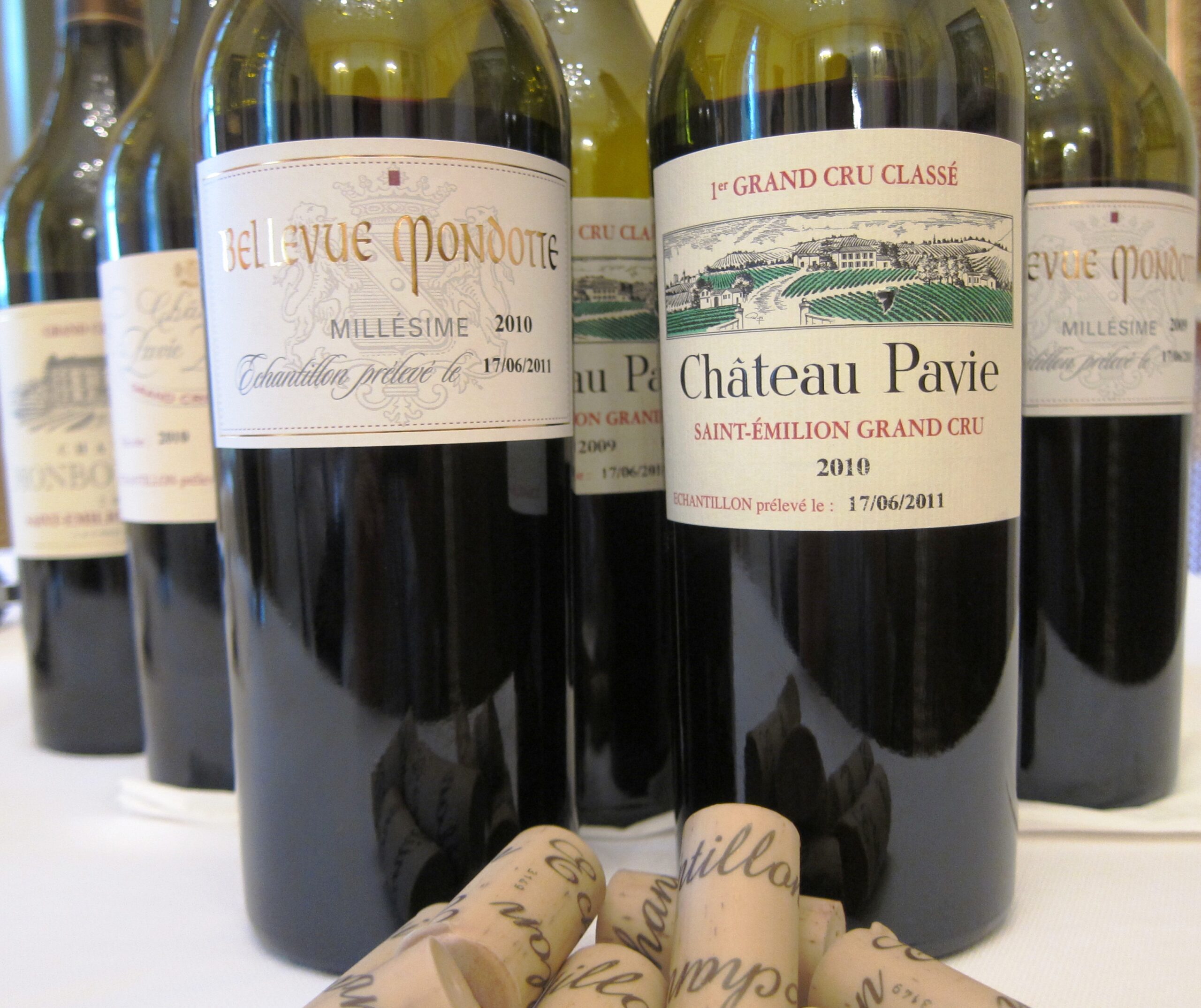 2010, 2009 Pavie Bellevue Mondotte Pavie Decesse Monbousquet