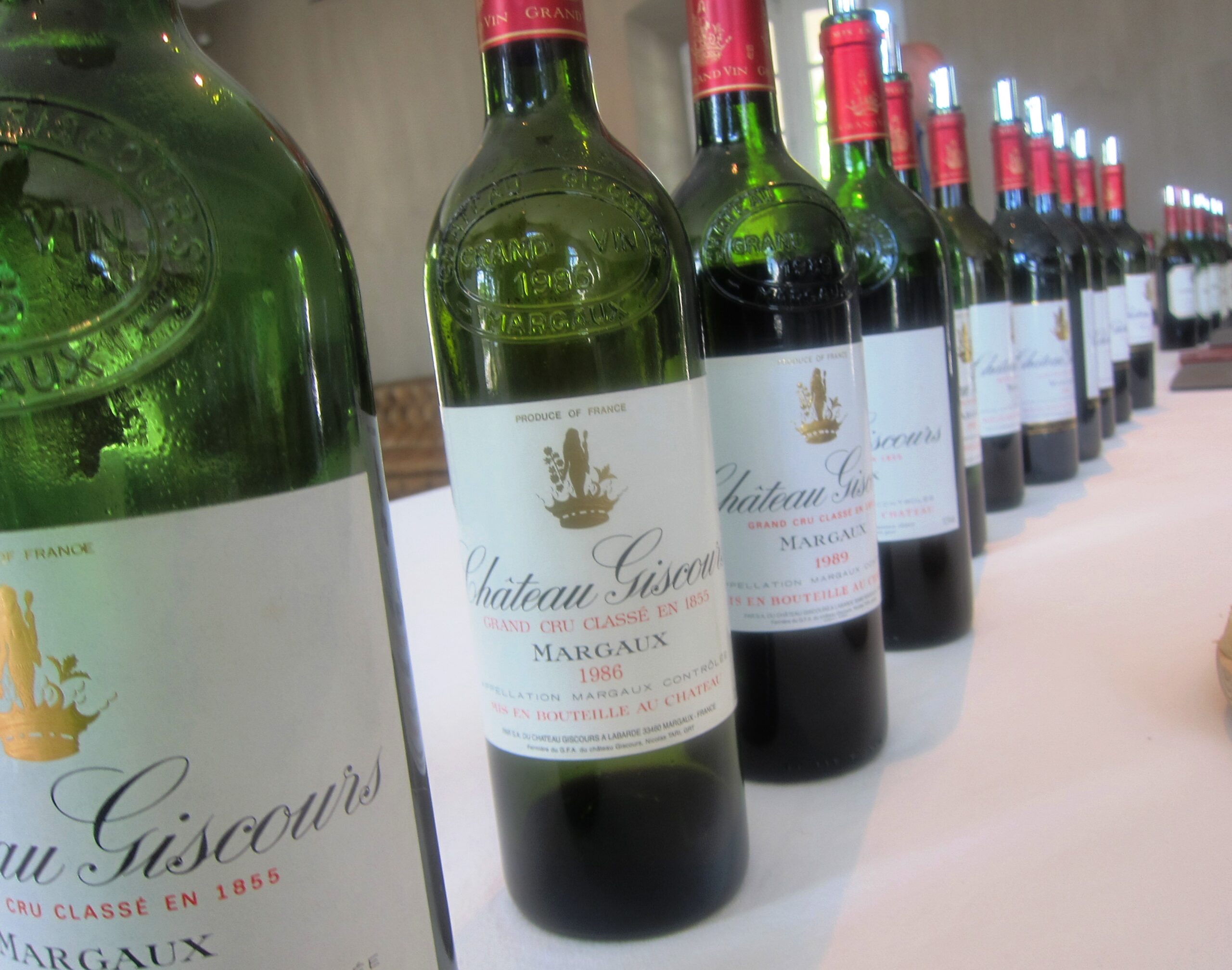 Giscours Margaux 5 Decades of Bordeaux Wine Tasted 1961-2010