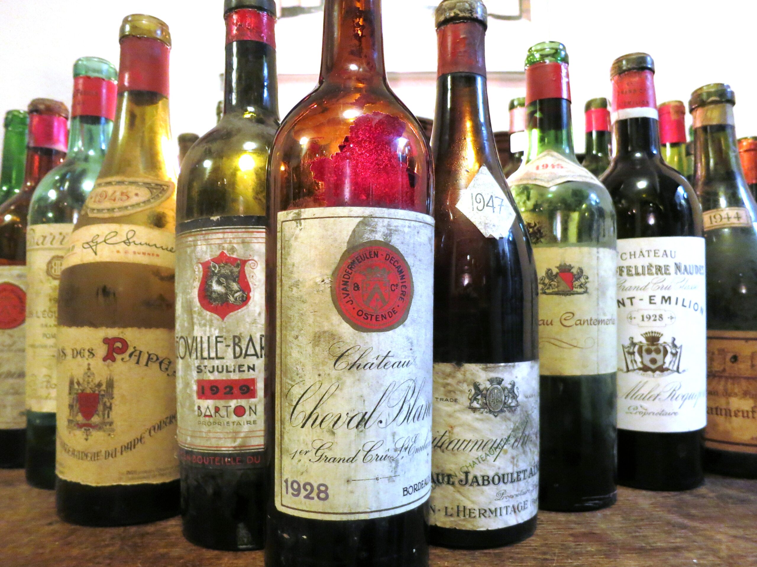 Amazing Wine, Bordeaux, Rhone 1928, 1929, 1945, 1947, 1959 & More