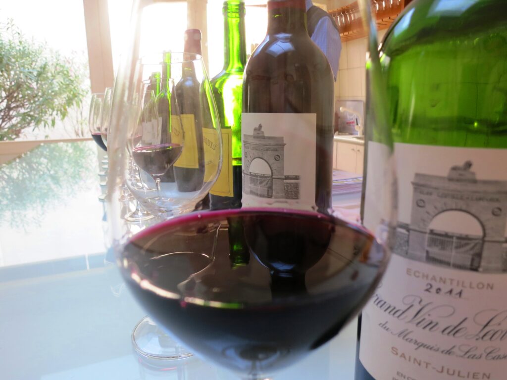 2011 Leoville Las Cases Tasting Notes show Structured to Age