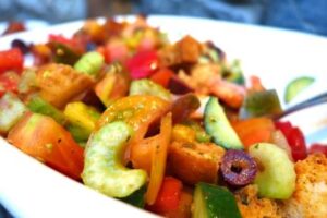 Tomato bread salad