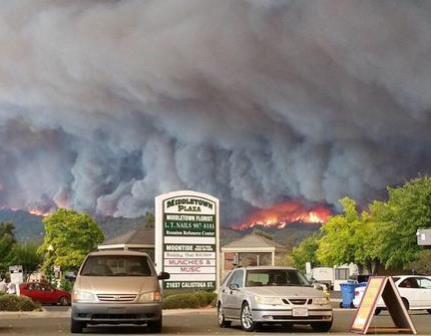Napa Valley Lake County Fire