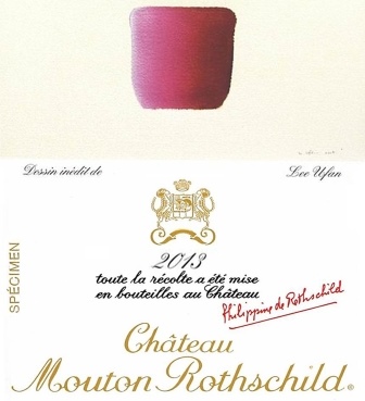 2013 Mouton Rothschild Lee Ufan Designed Label Released