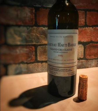 Wine of the Week 2005 Chateau Haut Bailly Pessac Leognan