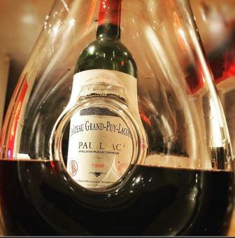 Wine of the Week 1996 Grand Puy Lacoste